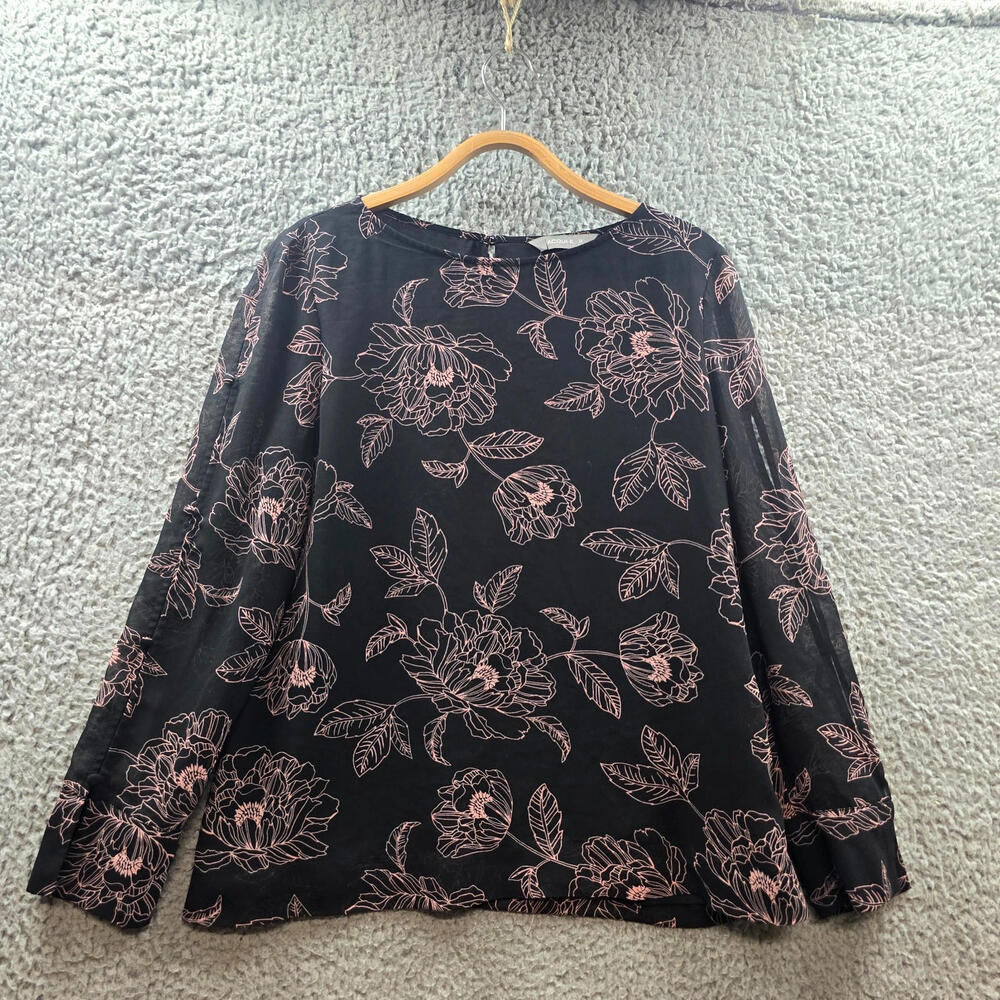Jacqui E Womens Blouse Top